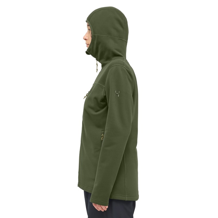 Haglöfs Rosson Mid Hood Women Seaweed Green
