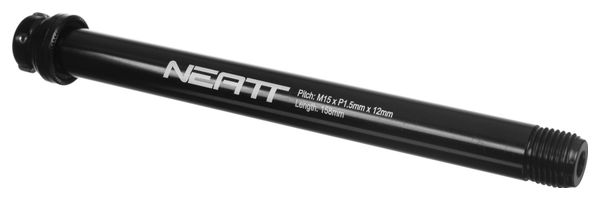 Axe Traversant Avant Neatt Thru-Axle Boost 15 x 110 mm pour Rockshox Noir
