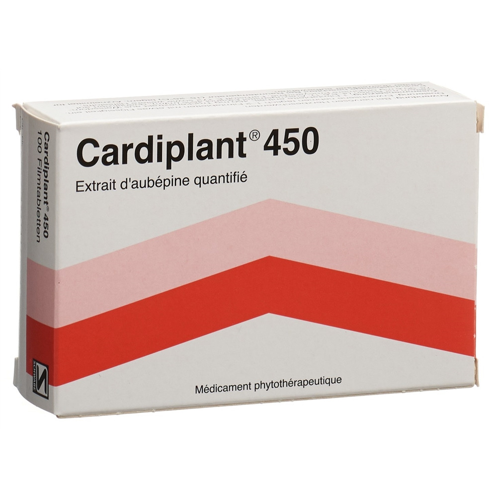CARDIPLANT Filmtabl 450 mg Blist 100 Stk