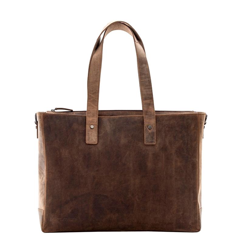 Plevier Retro Hopper Shopper Laptoptas 15.6