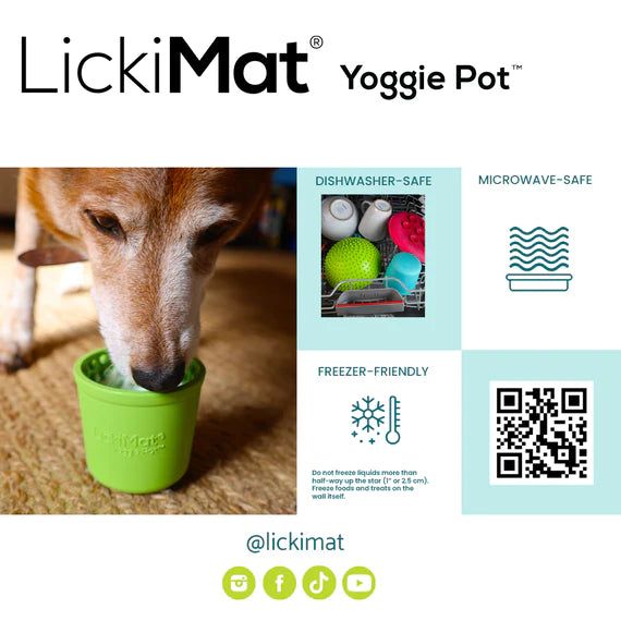 Yoggie Pot Turqoise - LickiMat