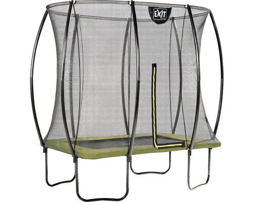 EXIT Silhouette Trampoline met Veiligheidsnet 254 x 153 cm Groen