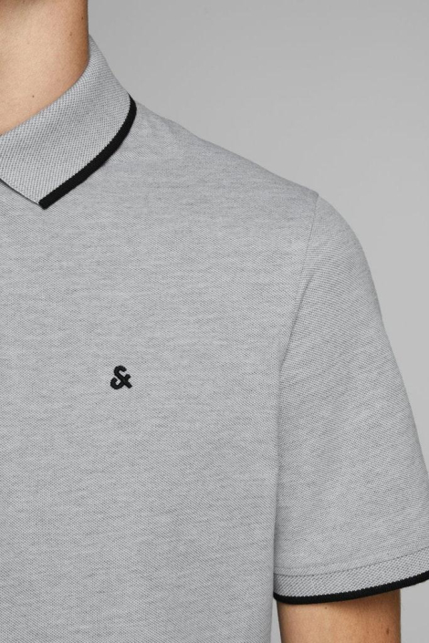 Jack & Jones grijze heren polo