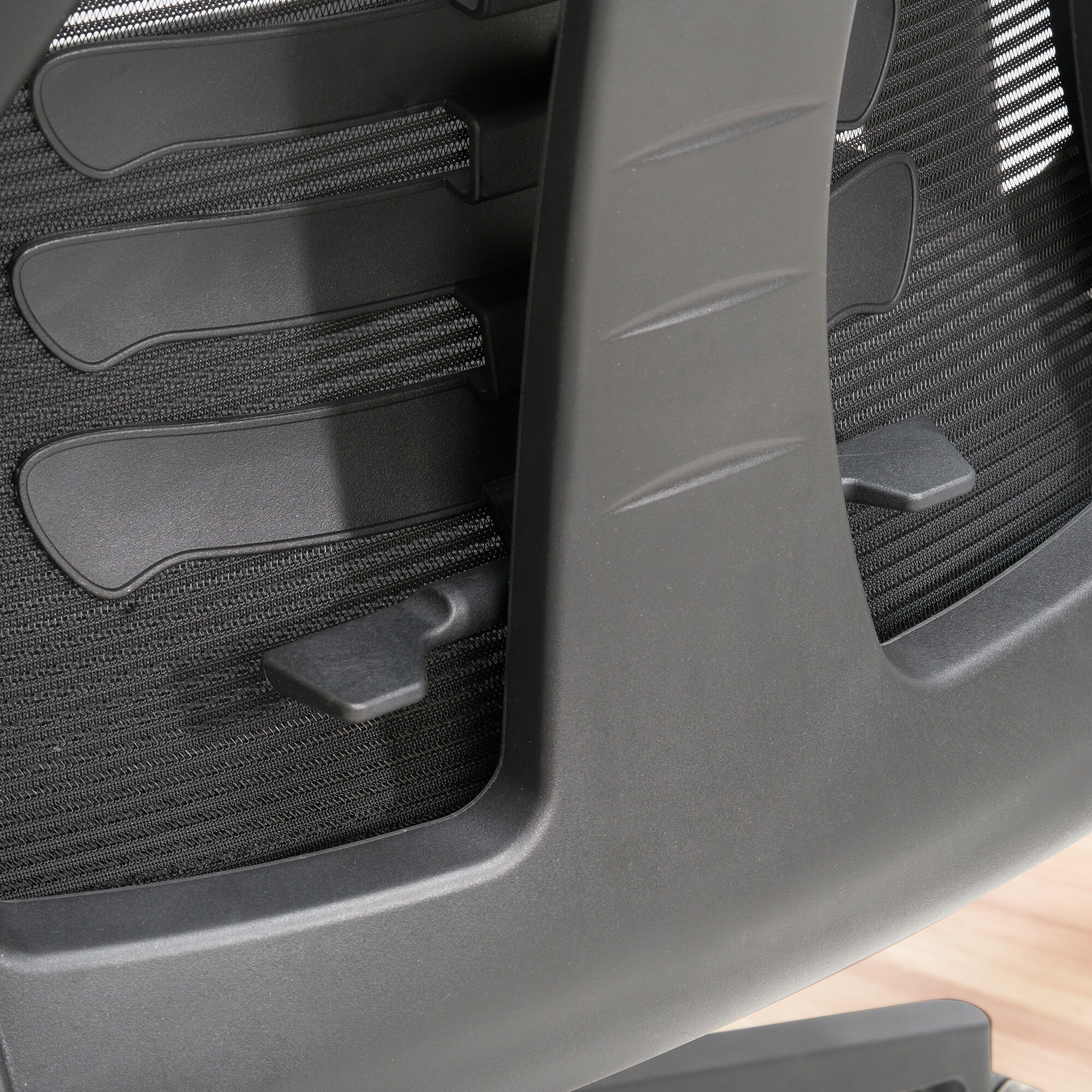 Bürostuhl FineBuy Schreibtischstuhl Mesh Schwarz Drehstuhl Ergonomisch 120 kg
