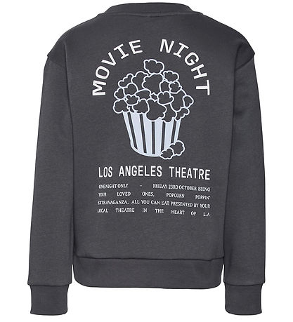 Vero Moda Girl Sweatshirt - VmBitte - Asphalt/Filmnacht