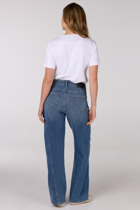 Juffrouw Jansen witte dames t-shirt