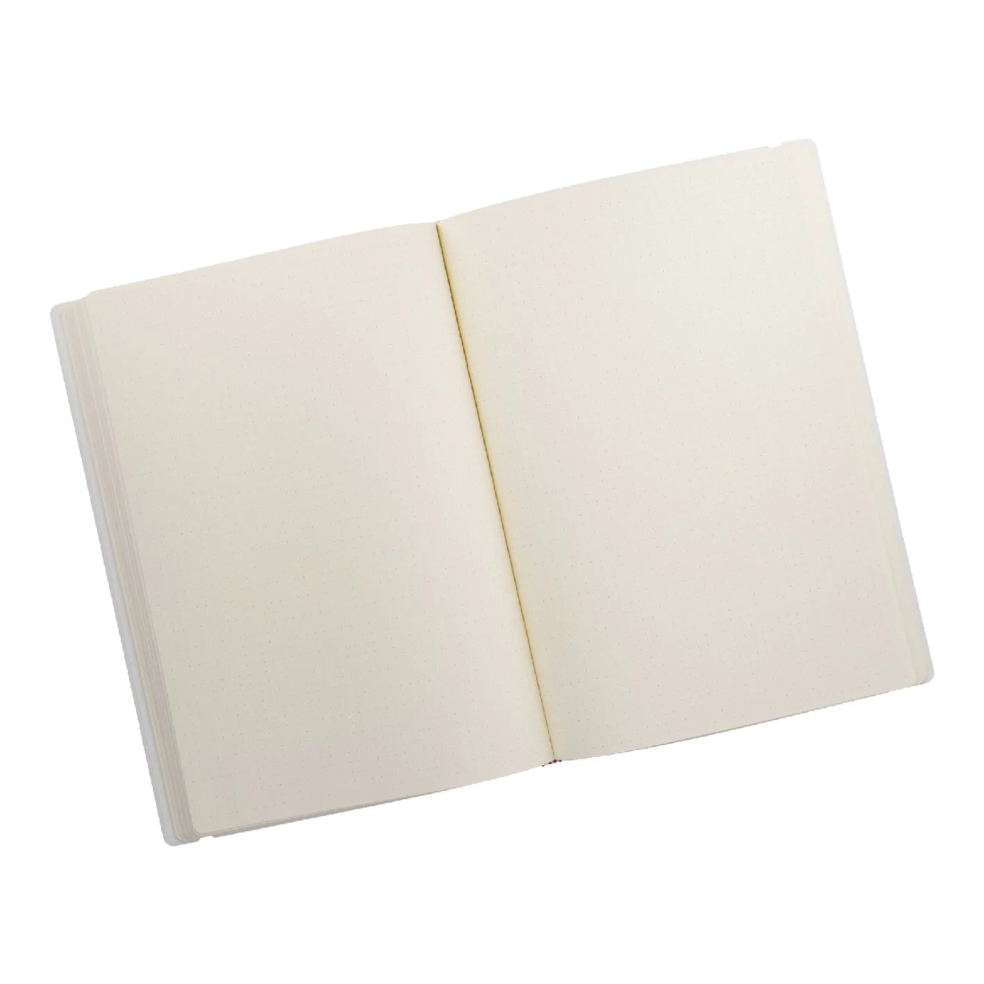 Notizbuch A4, Uni, rot