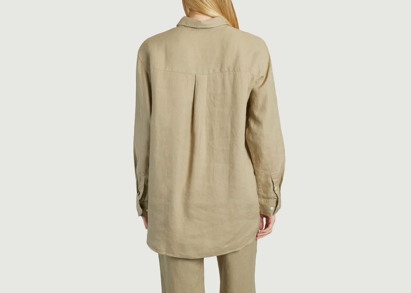 Chemise en lin Salova Samsoe Samsoe