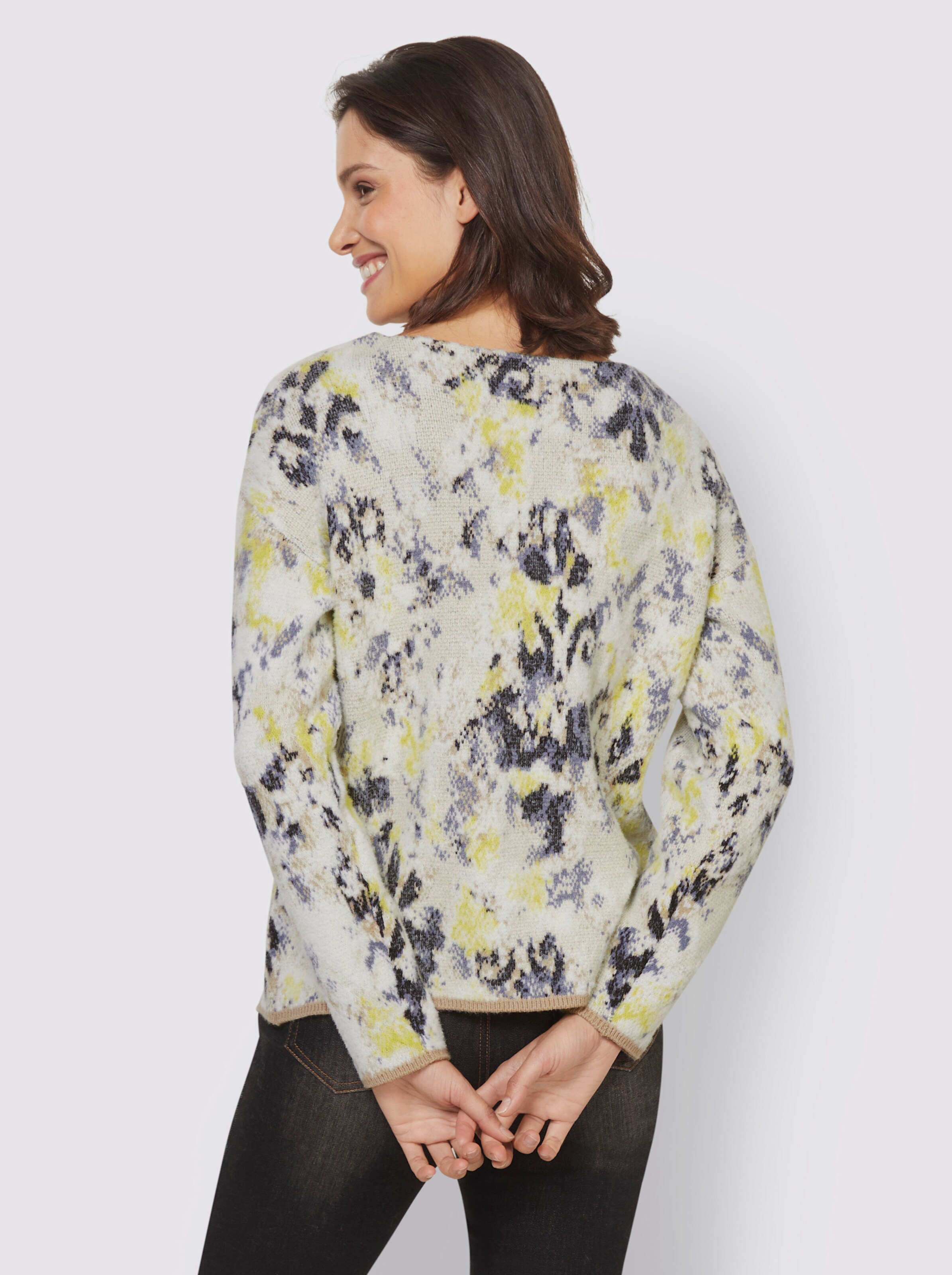 Jacquard-Pullover