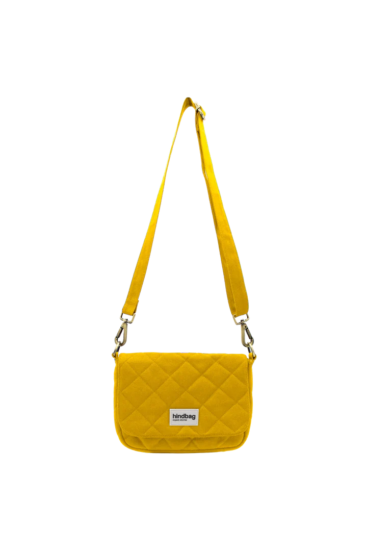 Sac à main matelassé Margault Safran