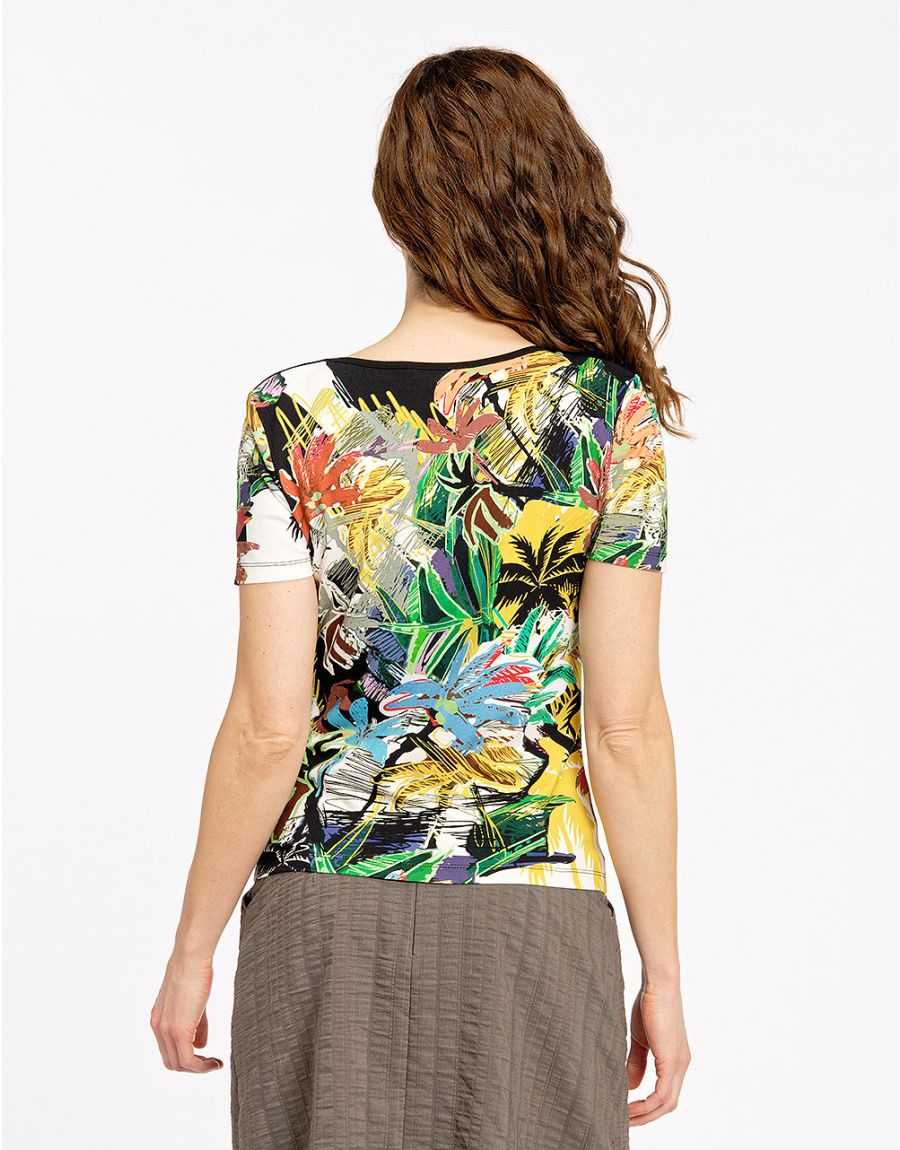 T-Shirt imprimé floral