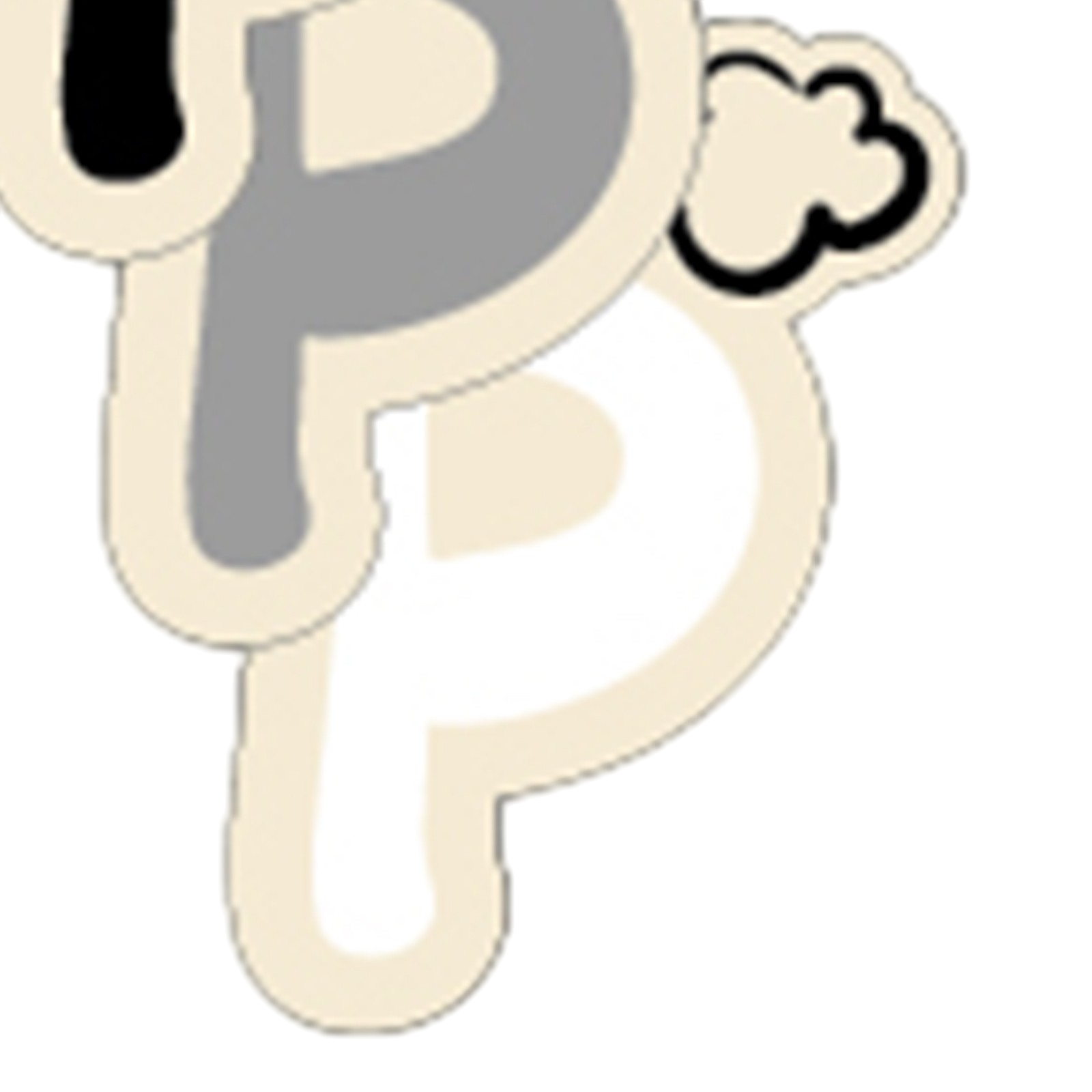 Buchstaben klein P