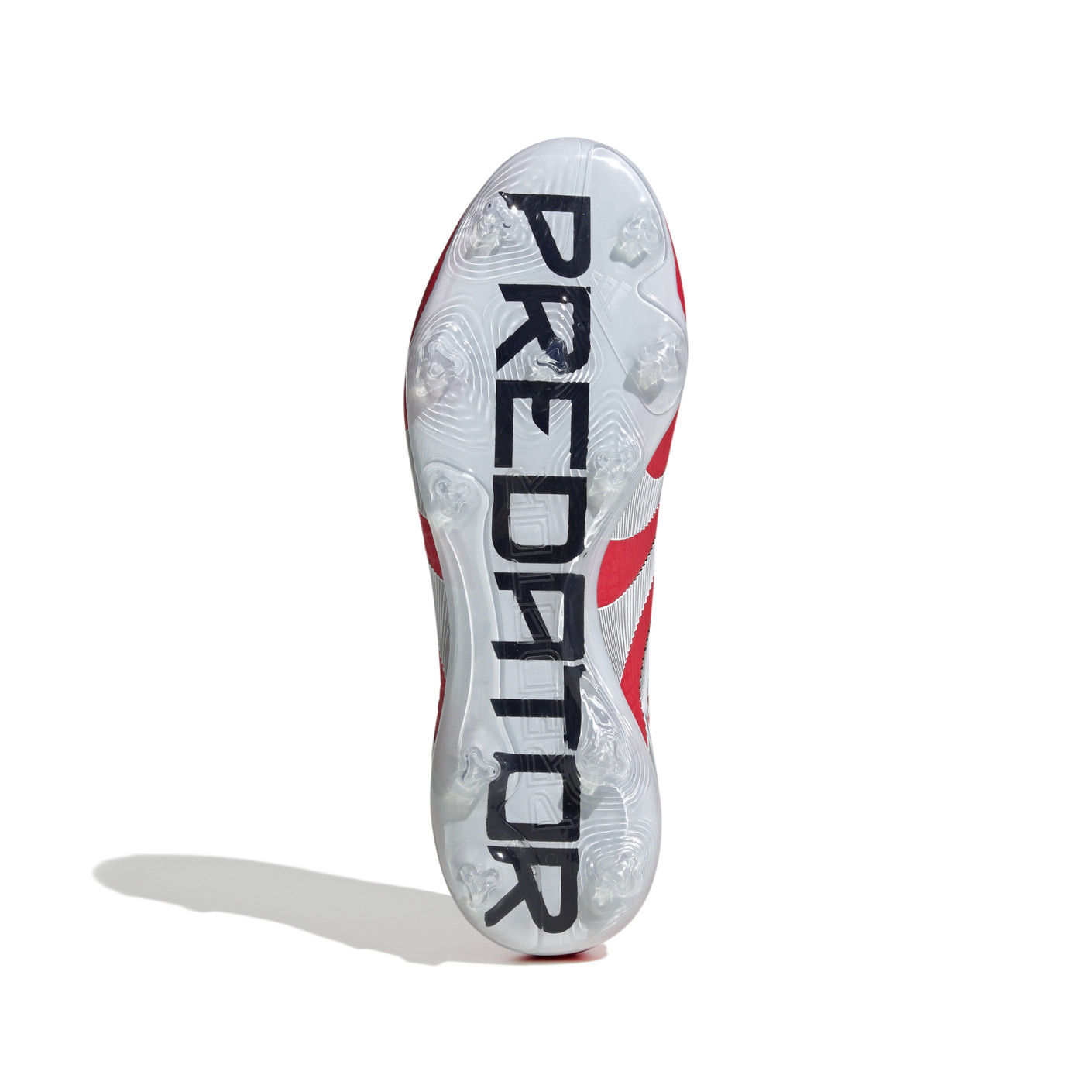 Adidas Predator Pro Gras Voetbalschoenen (FG) Rood Wit Zwart