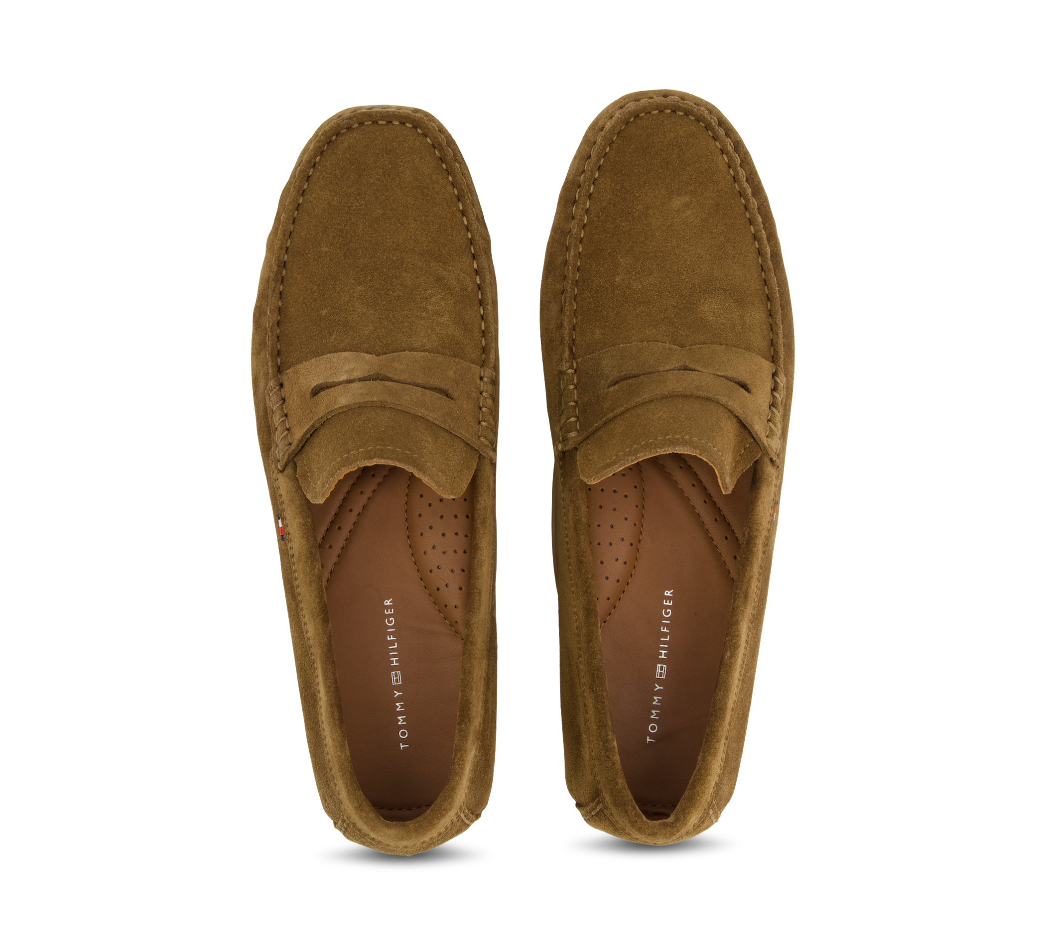 Tommy Hilfiger Casual Hilfiger Suede Driver - Mokassins braun