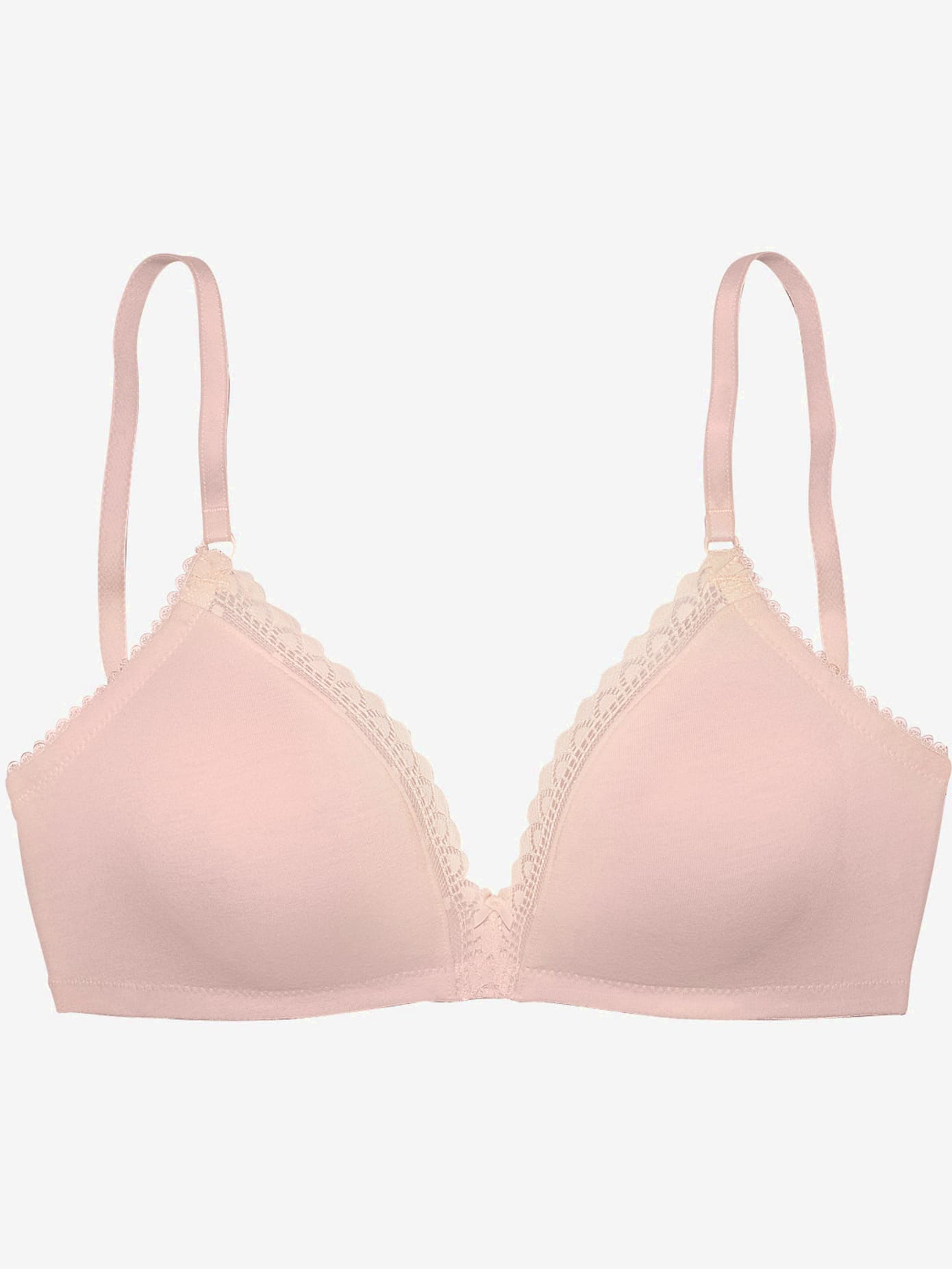 Soutien-gorge bralette basique en coton biologique agréablement doux