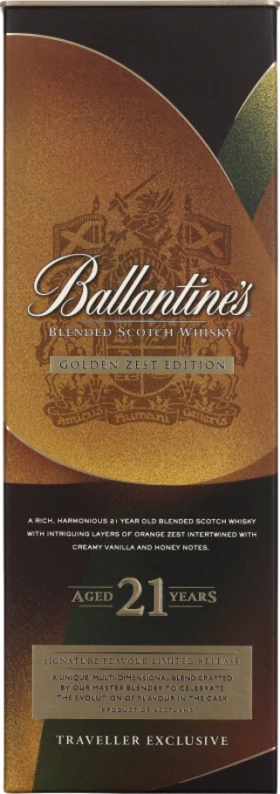 BALLANTINES 21 YEARS GOLDEN ZEST 70CL