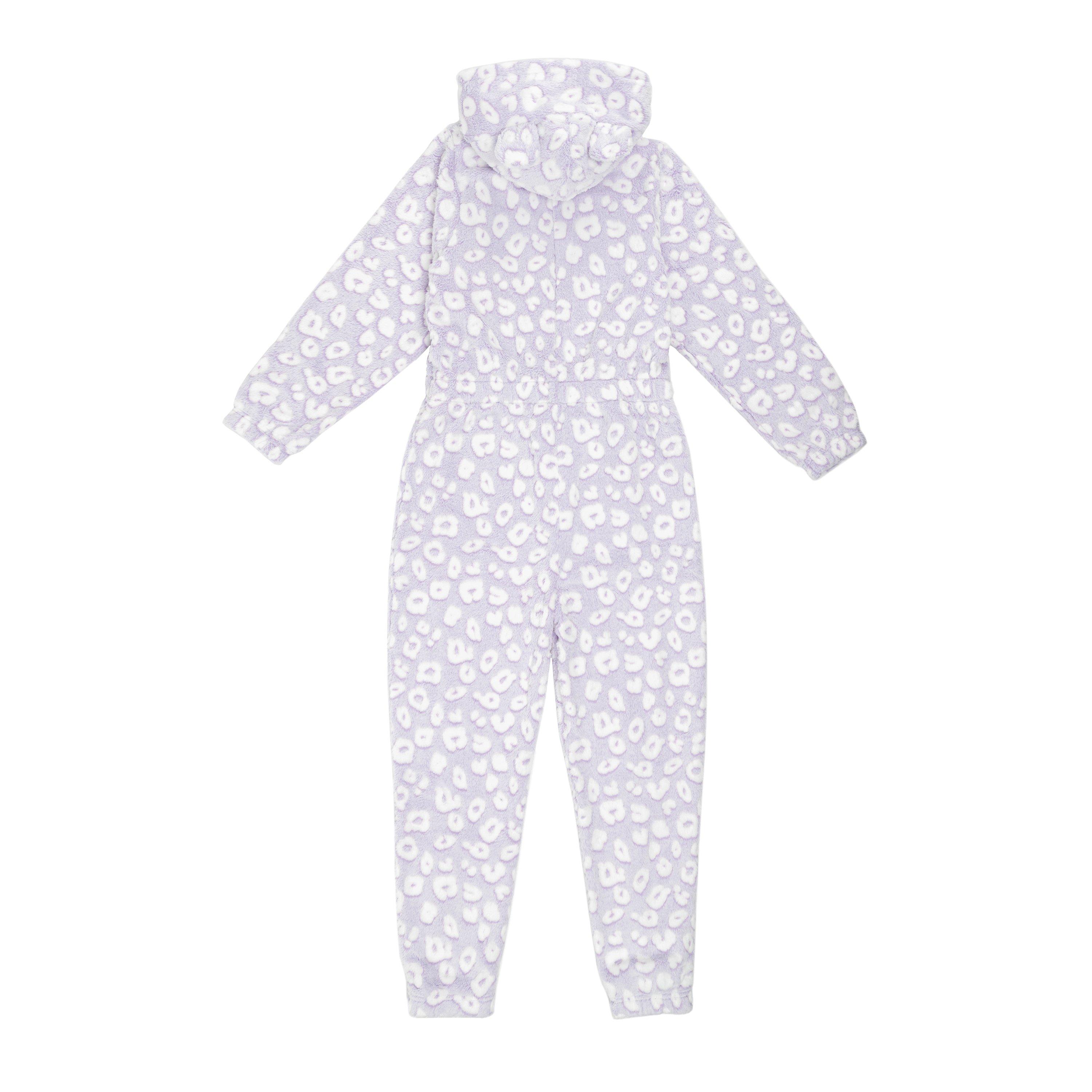Miso Kids Girls Burnout Leopard Onesie