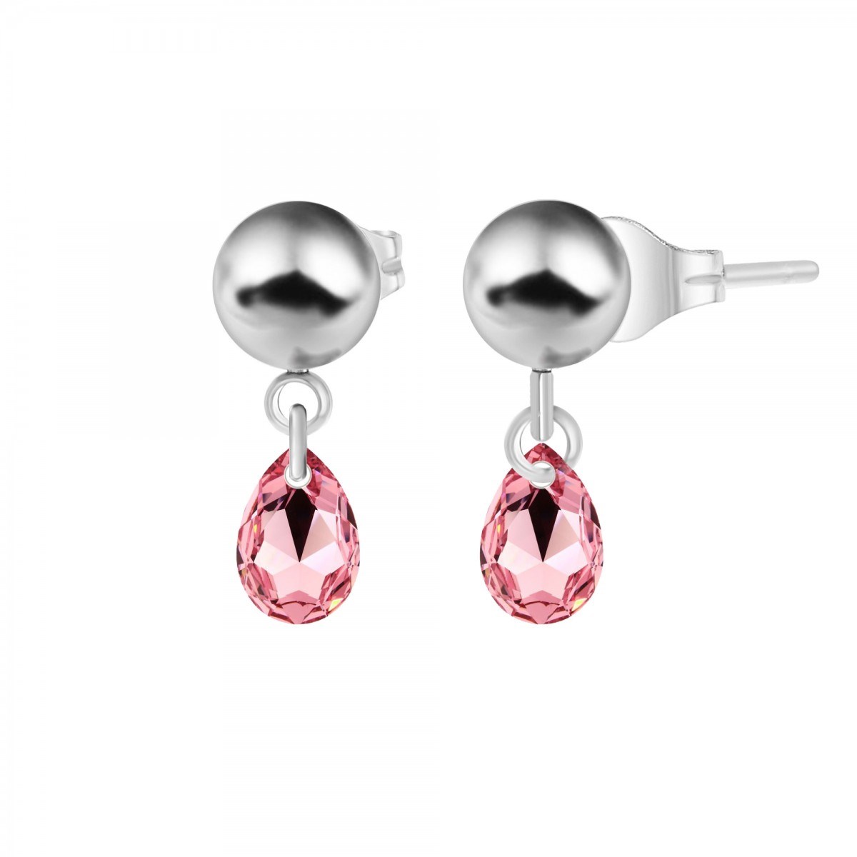 Boucles d'oreilles SC Crystal ornées de Cristaux scintillants