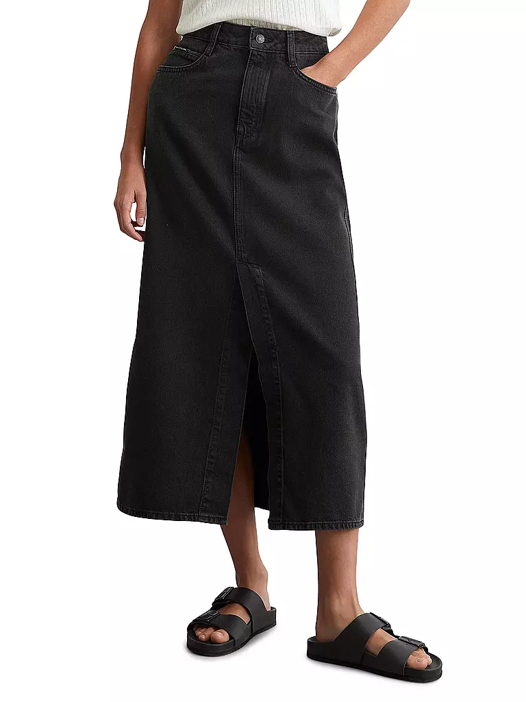 MARC O' POLO DENIM Jeansrock schwarz