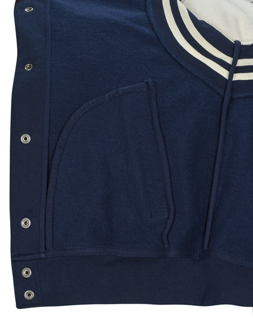 Polo Ralph Lauren - BASKETBALL JACKET Marino / Crema