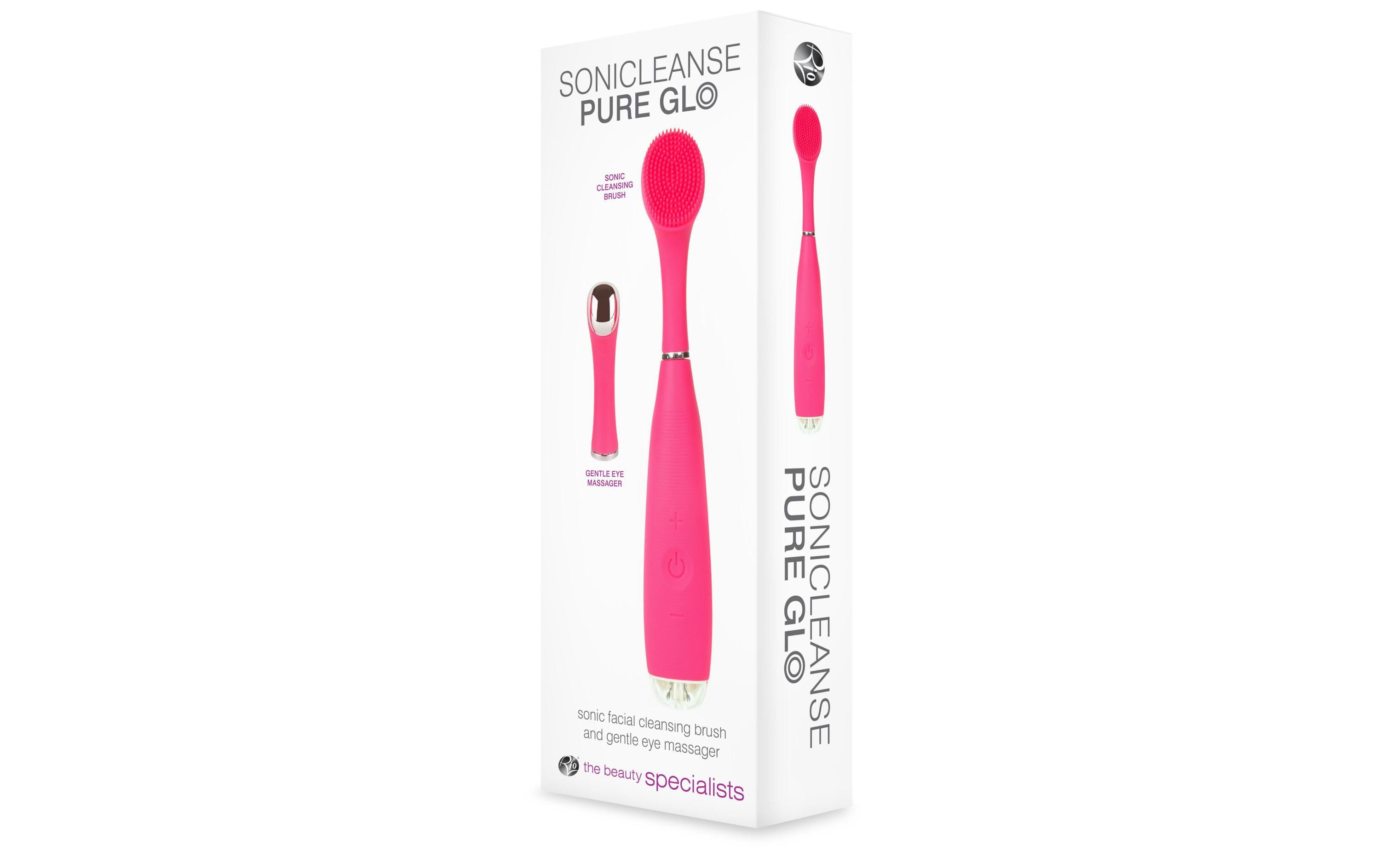 Gesichtsreiniger Sonicleanse Pure GloGesichtsreinigungsbürste und Augenmassagegerät