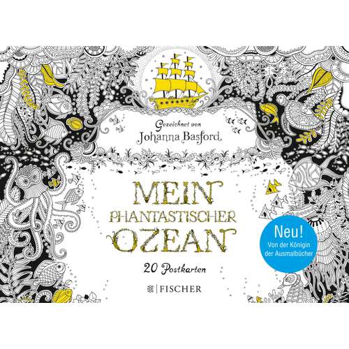 Mein phantastischer Ozean - Postkartenbuch
