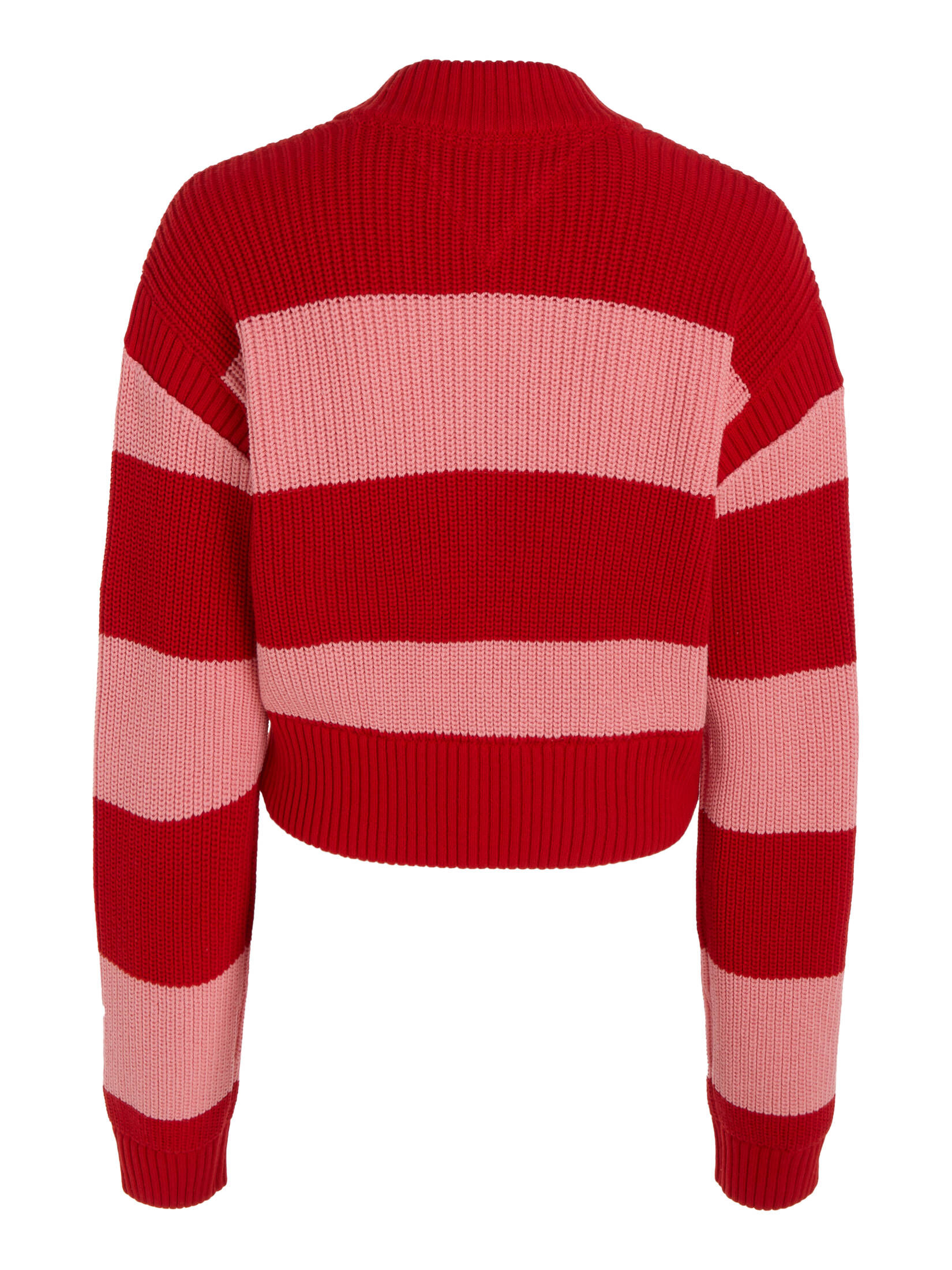 Tommy Jeans| Damen Strickjacke TJW LETTERMAN STRIPE CARDIGAN