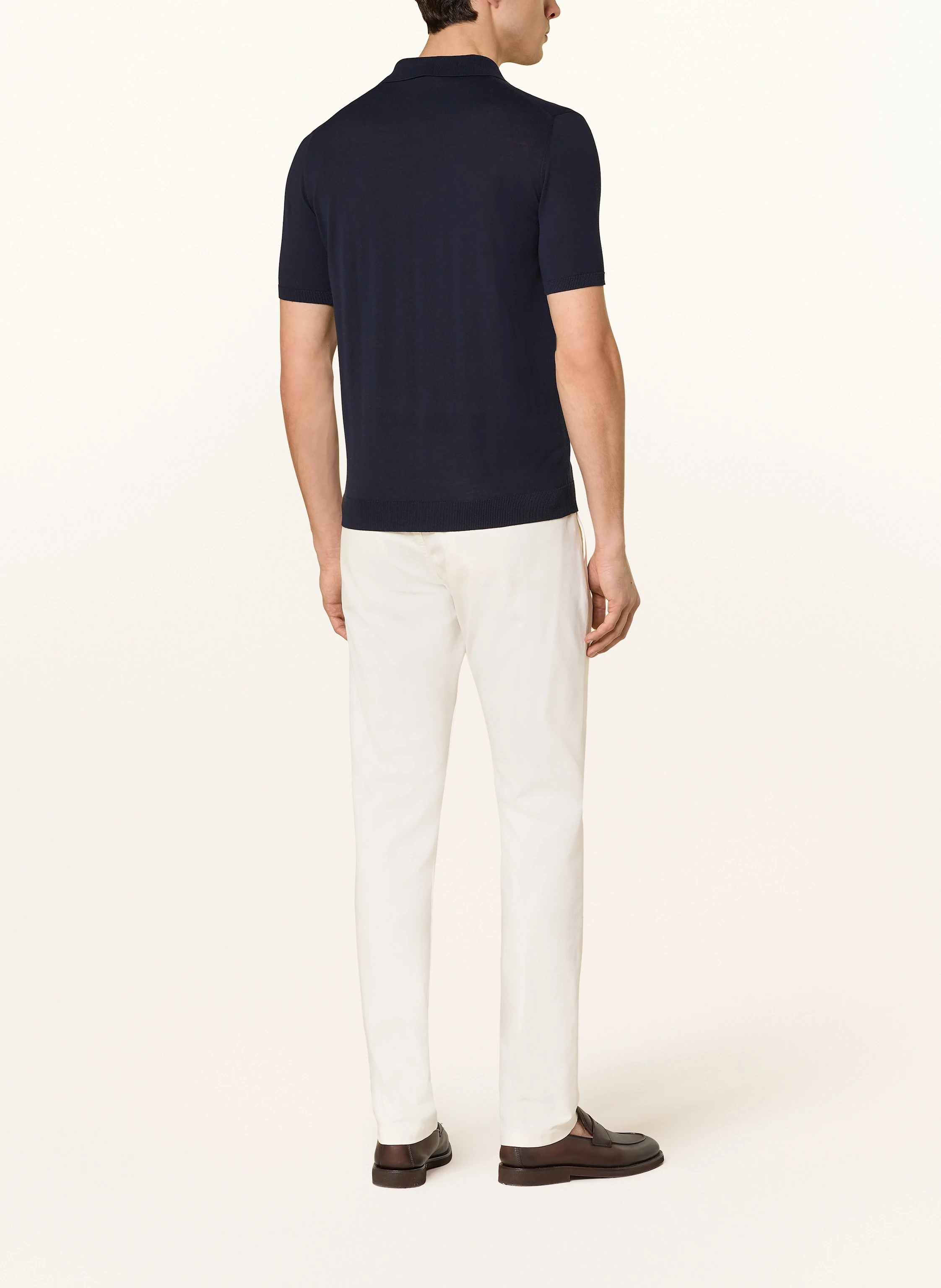 roberto collina Strick-Poloshirt