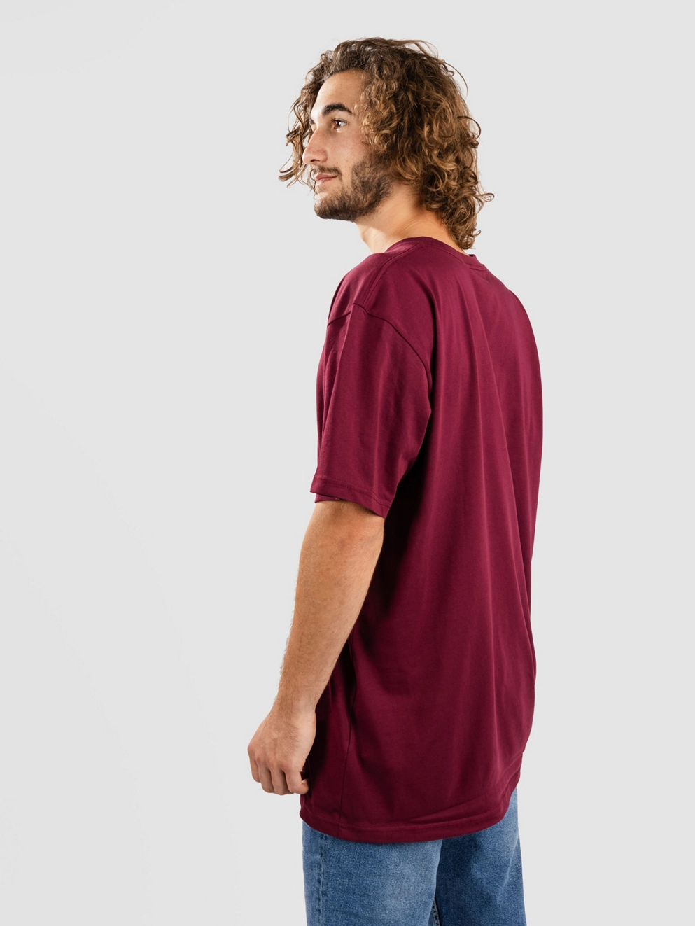 Vans Classic T-Shirt burgundy/white