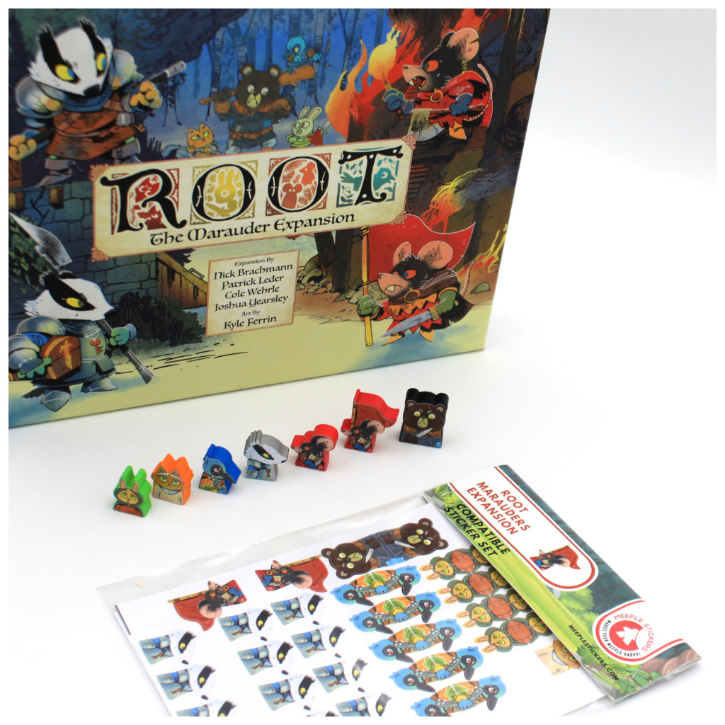 Root Maraude - Set d'autocollants