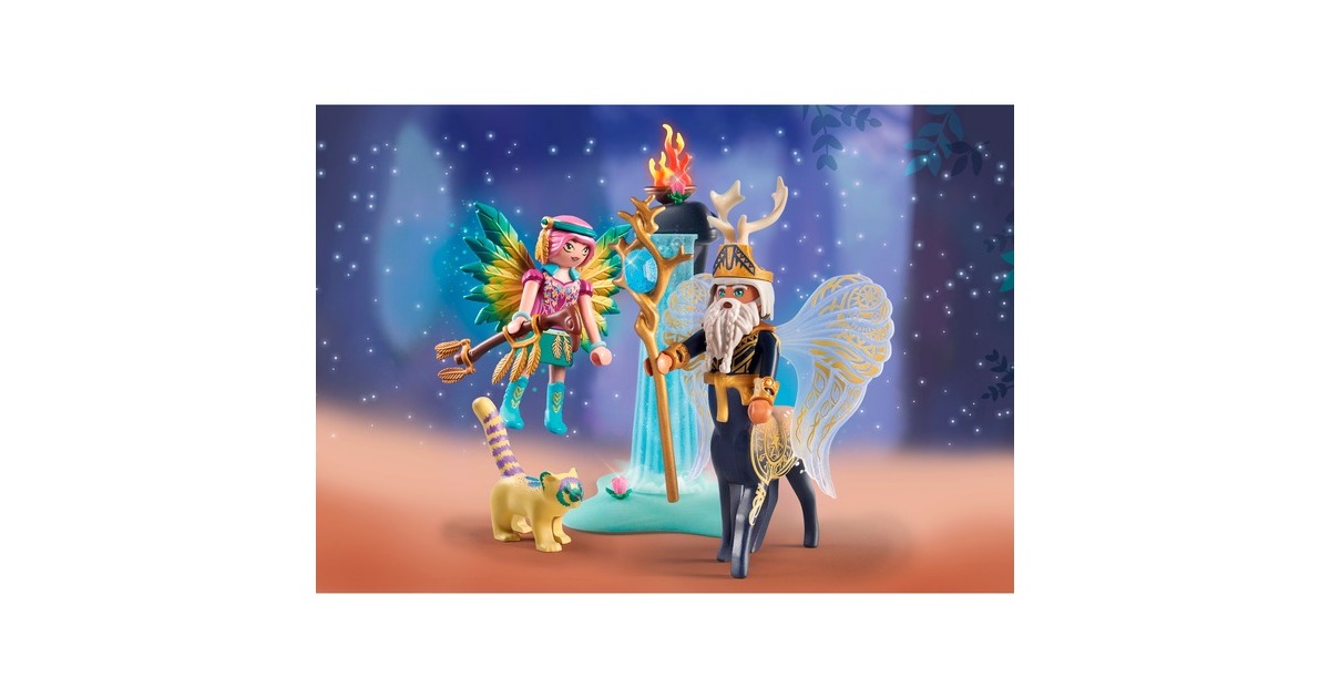 PLAYMOBILAyuma - Abjatus met Knight Fairy Hildi Constructiespeelgoed  (71235)
