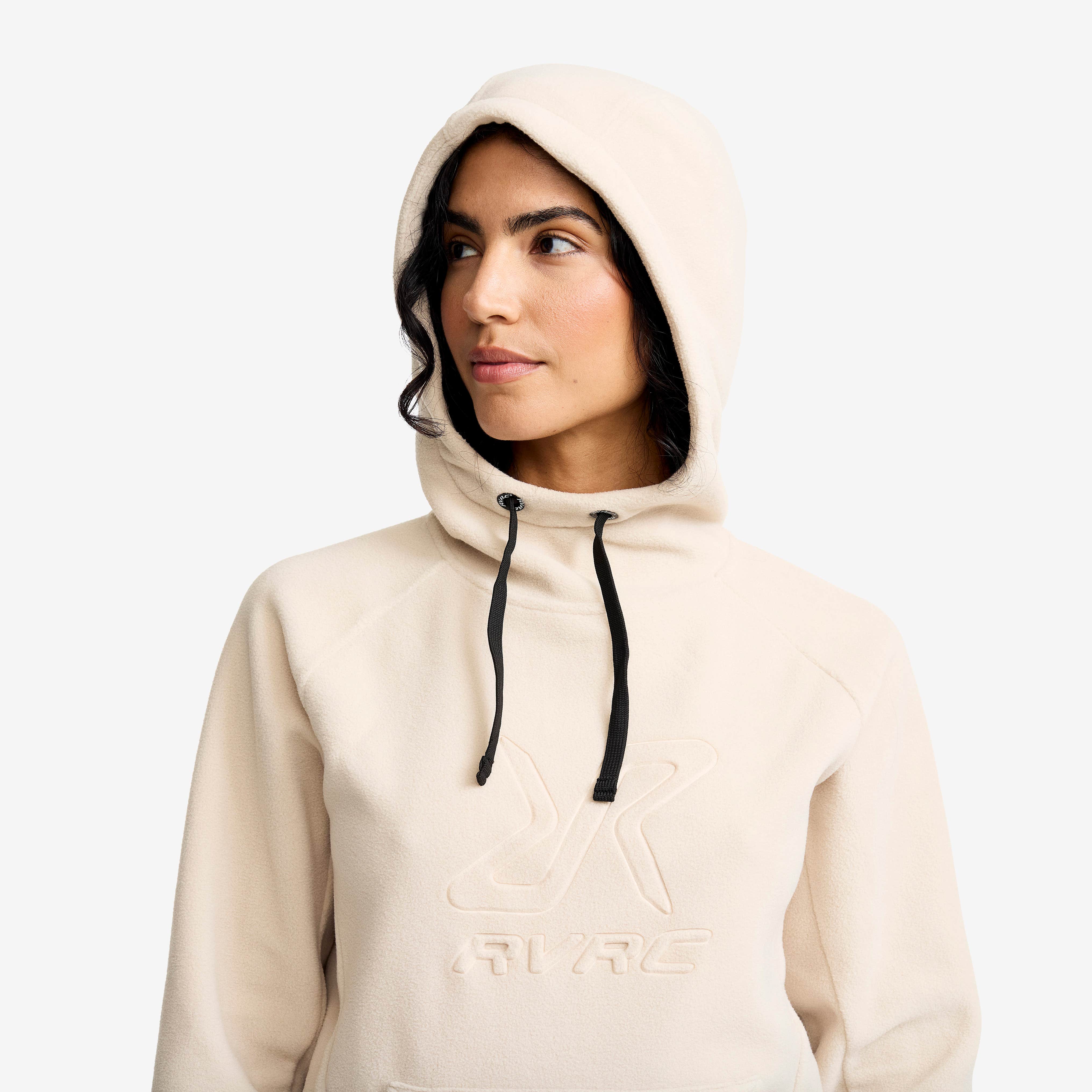 Polar Fleece Hoodie  Dame Peyote