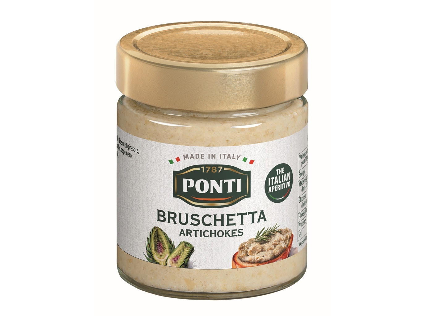 BRUSCHETTA PONTI ALCACHOFRAS 130G