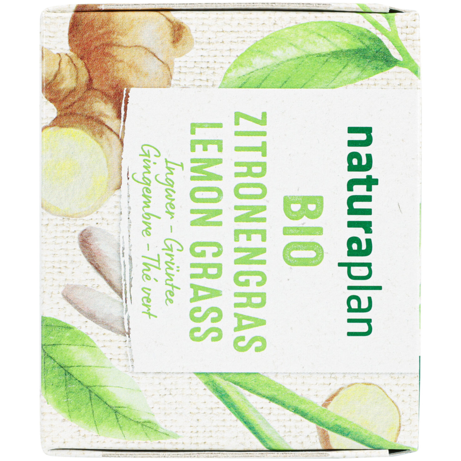 Naturaplan Bio Fairtrade Grüntee Zitronengras 20 Beutel