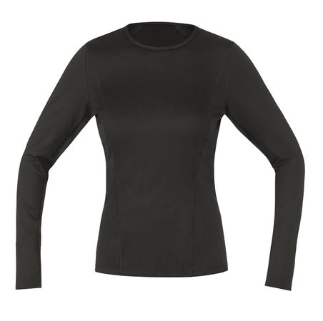 M BASE LAYER THERMO Damen-Langarmshirt  schwarz  44