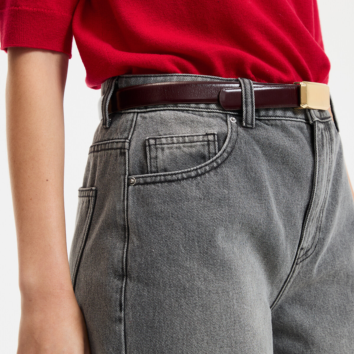 COLEÇÕES LA REDOUTE<br>Bermudas em ganga
