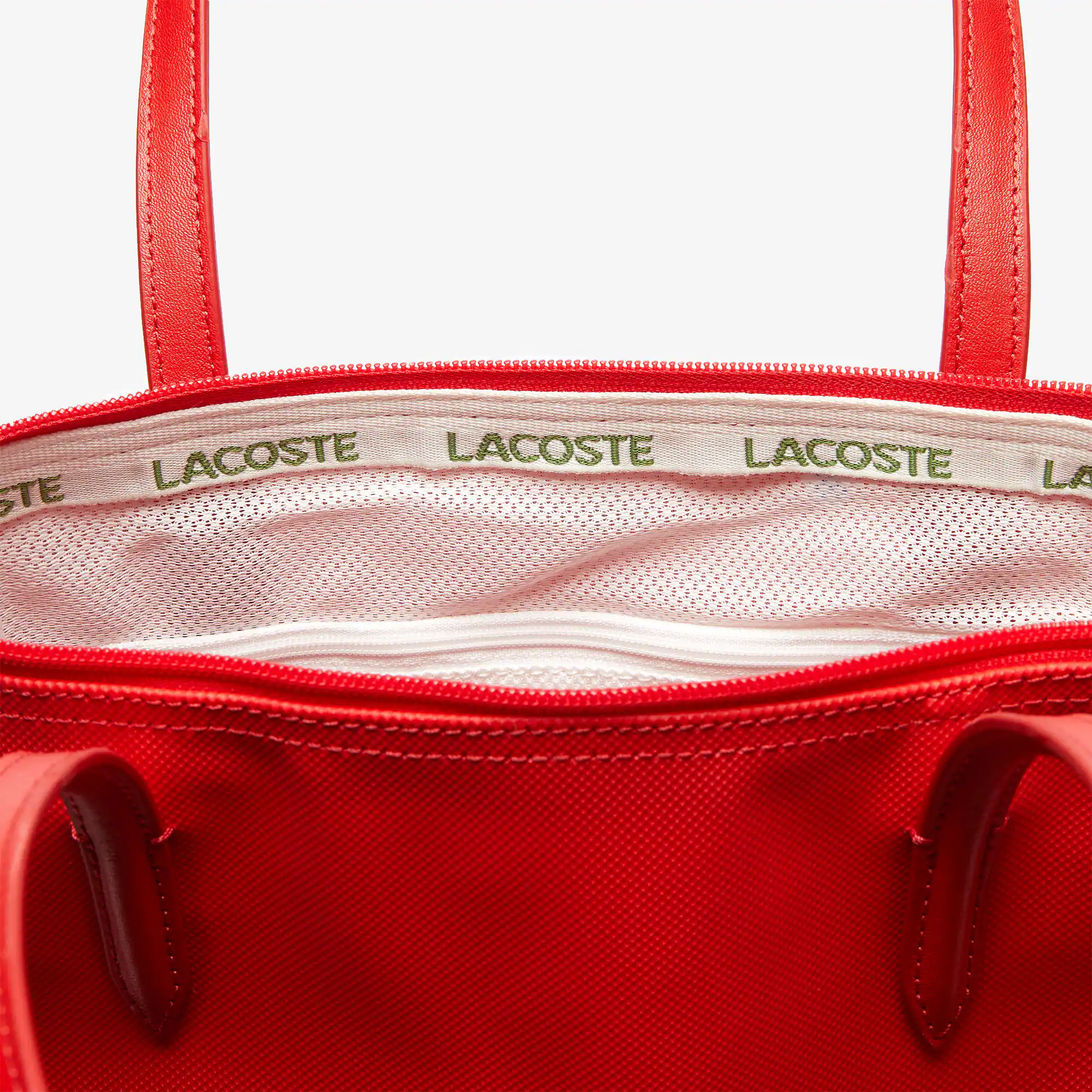 Damen L.12.12 Concept Kleine Tote Bag mit Reißverschluss Taschen - Rot - Lacoste - Damen