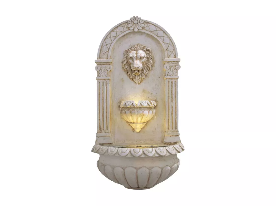 Ubbink Fontaine murale de jardin Acqua Arte Assoro Lion