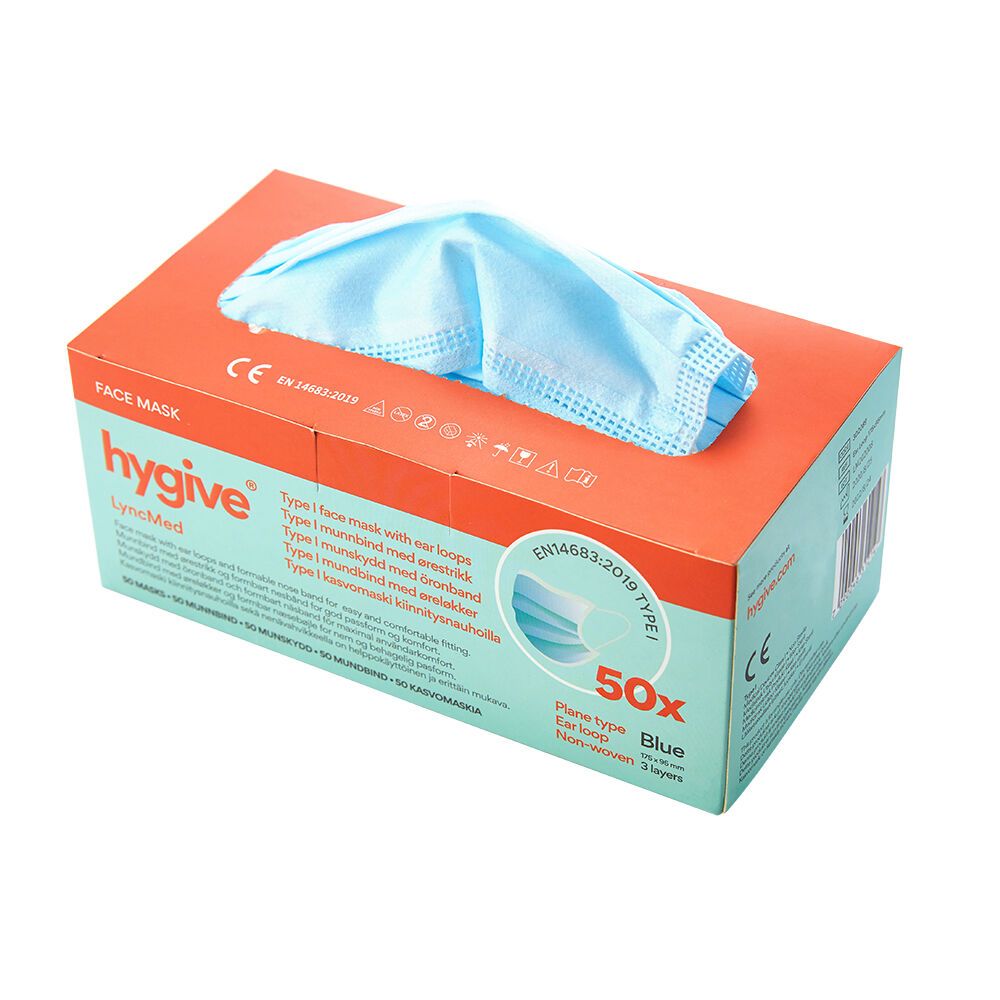 Hygive munnbind 50 stk