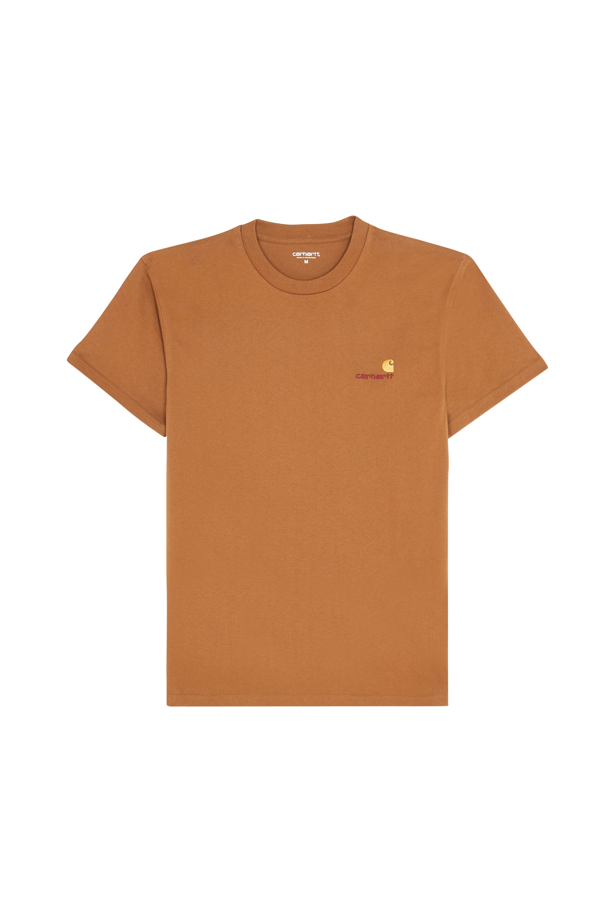 CARHARTT WIP T-shirt AMERICAN SCRIPT Marron