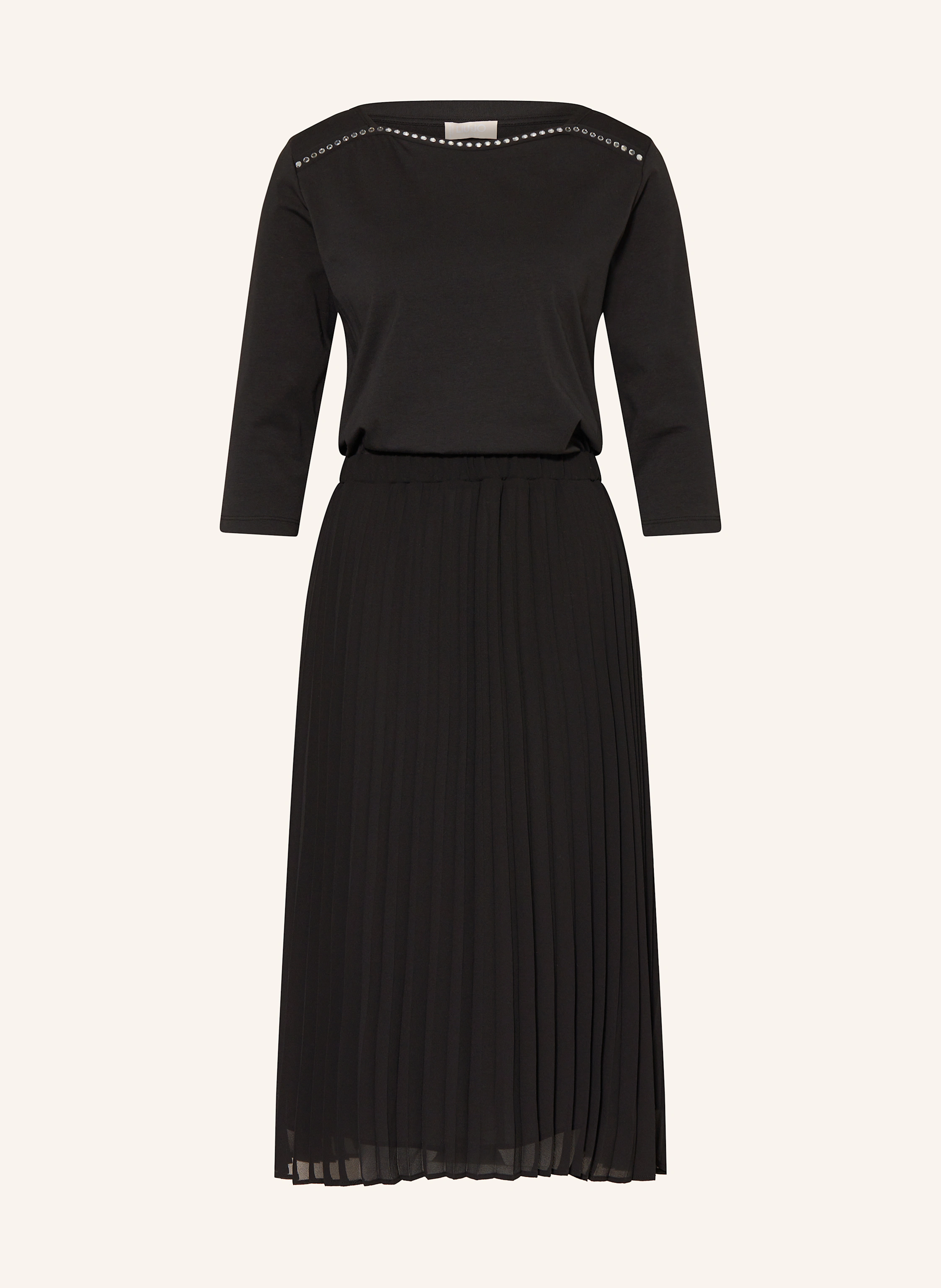 LIU JO Kleid im Materialmix mit 3/4-Arm