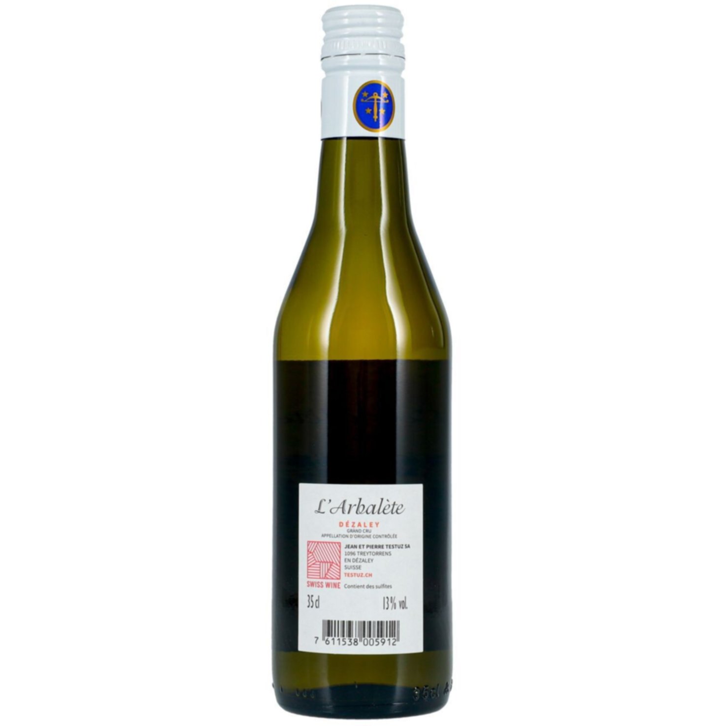 Vaud AOC L'Arbalète Dézaley Grand Cru Testuz -35cl