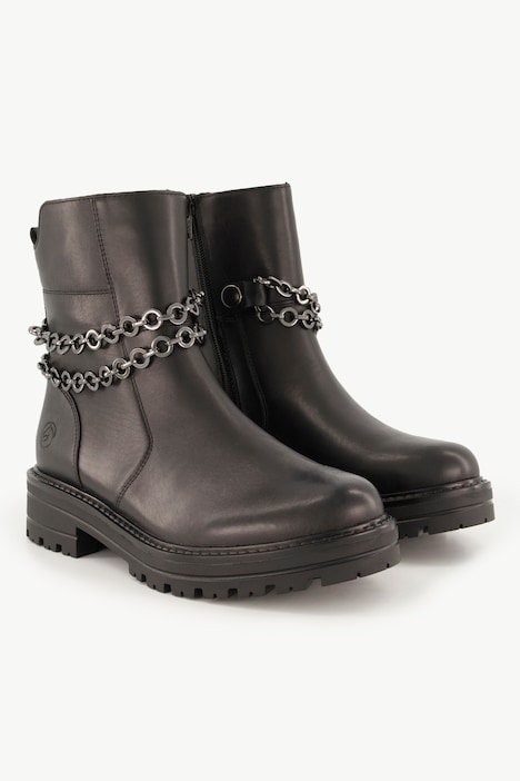 Remonte Leder-Boots, Wechselfußbett, Weite G