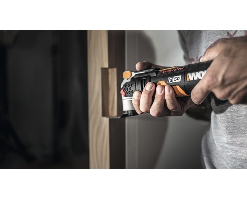 WORX 450W Sonicrafter F50 WX681 multitool, inclusief koffer en accessoires