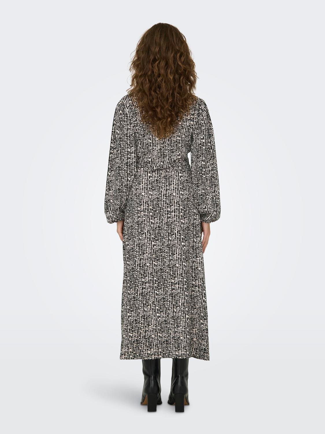 JDYJULIA Langes Kleid Eggnog