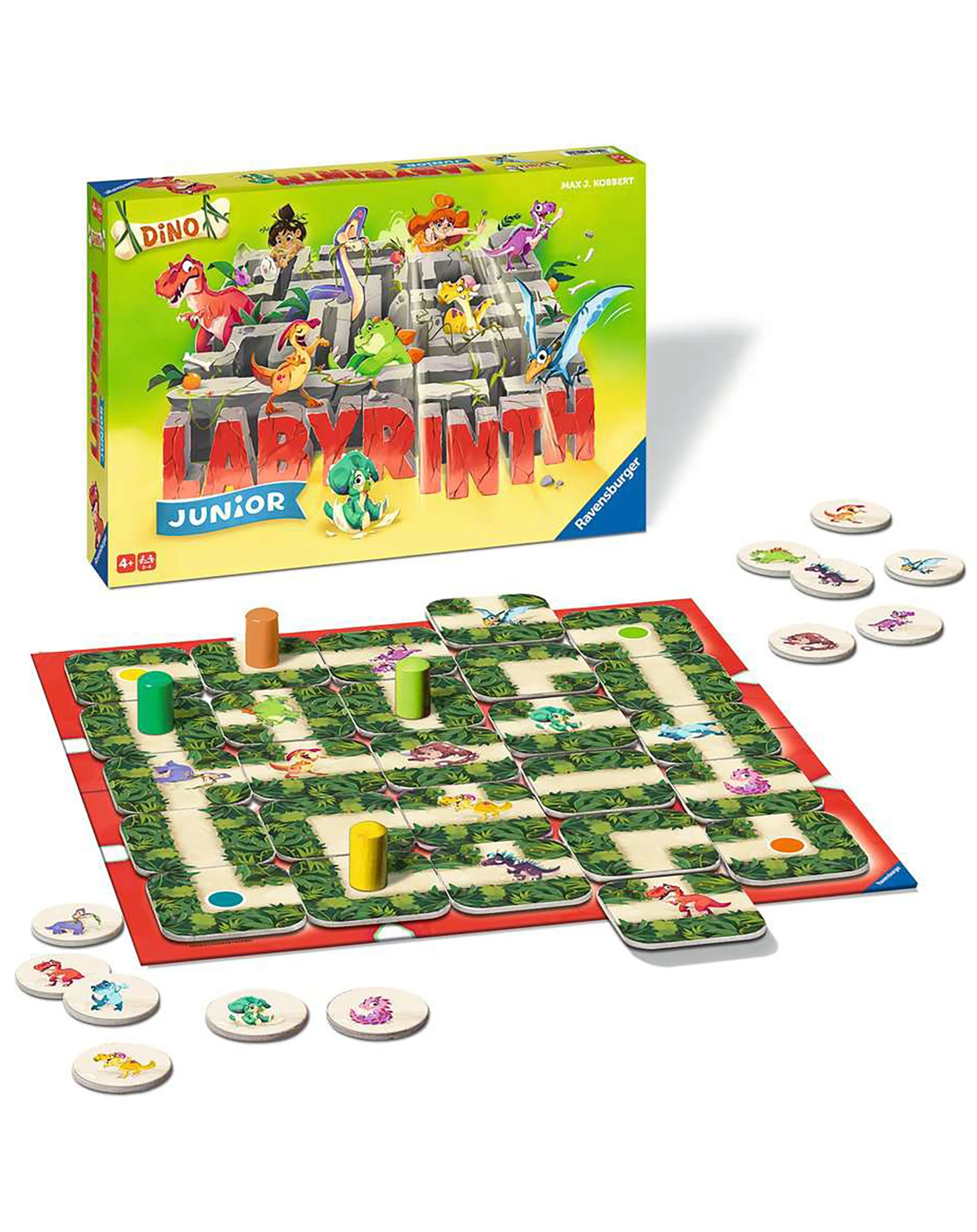 Brettspiel LABYRINTH JUNIOR  DINO in bunt