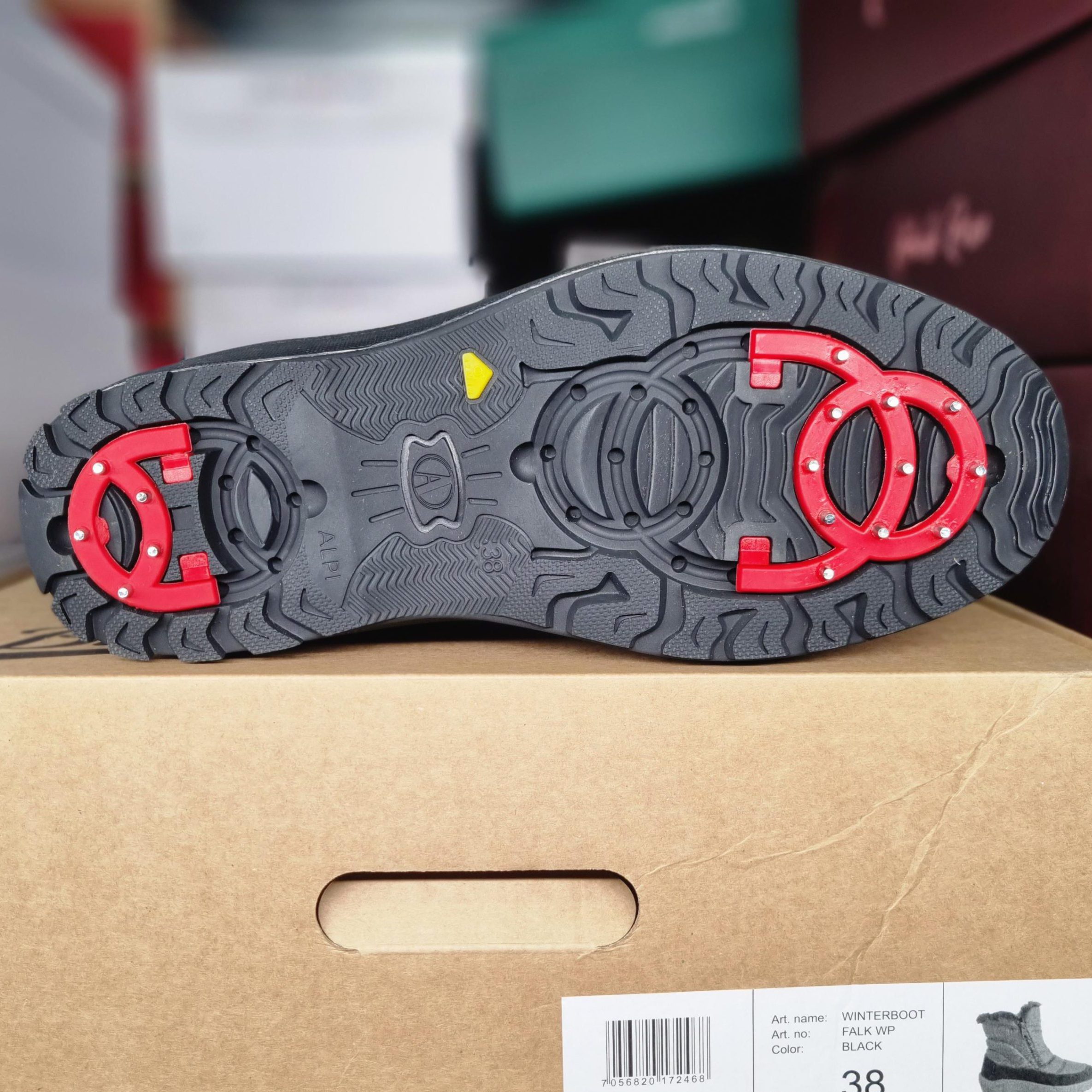 Birkebeiner - Winterboot Falk Waterproof Piggsko Black