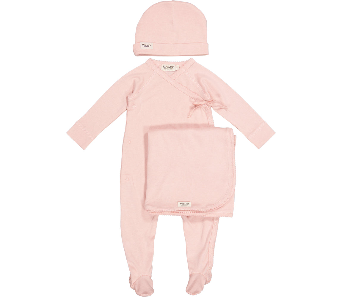 New Born Gift Box 3 Pcs- Rose