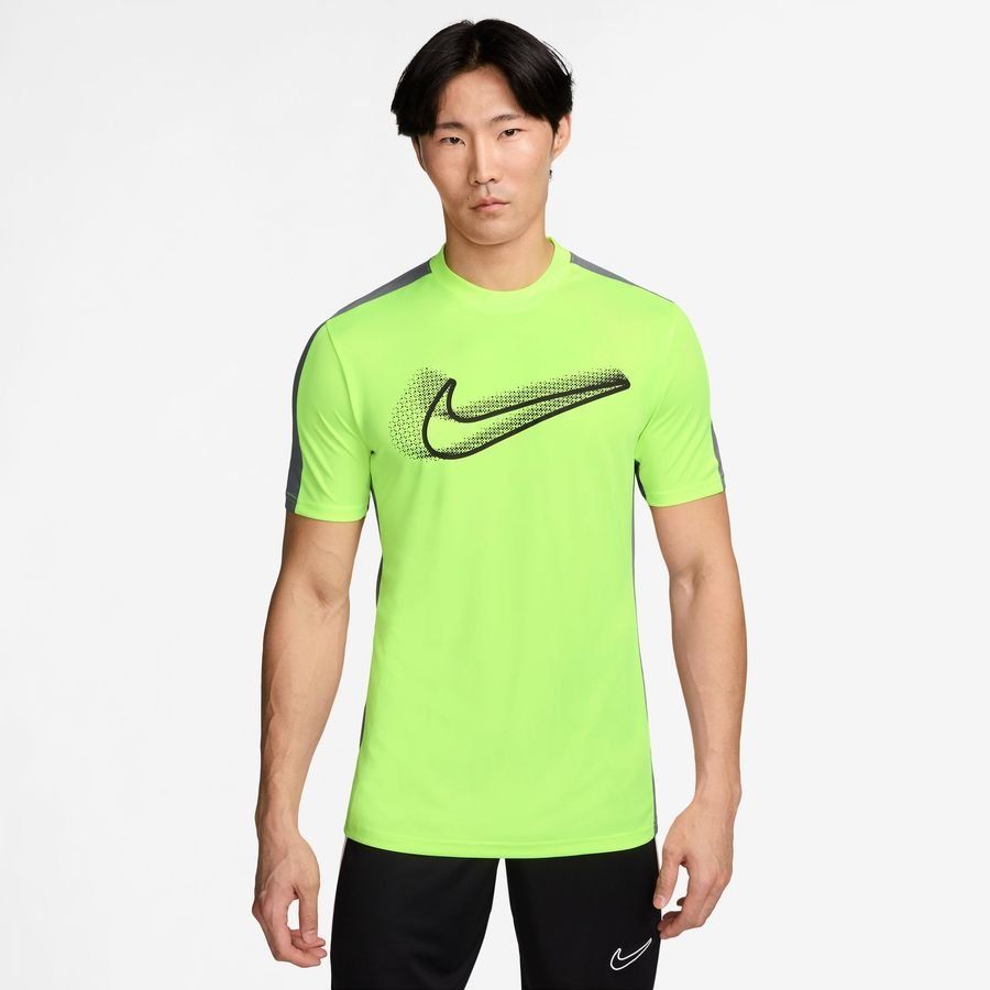 Nike T-shirt d'Entraînement Dri-FIT Academy 23 - Jaune Fluo/Gris/Noir