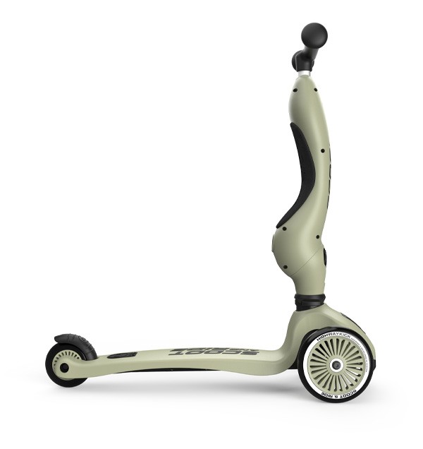 Scoot and Ride - 2 i 1 Balance Cykel/ Scooter - Oliven
